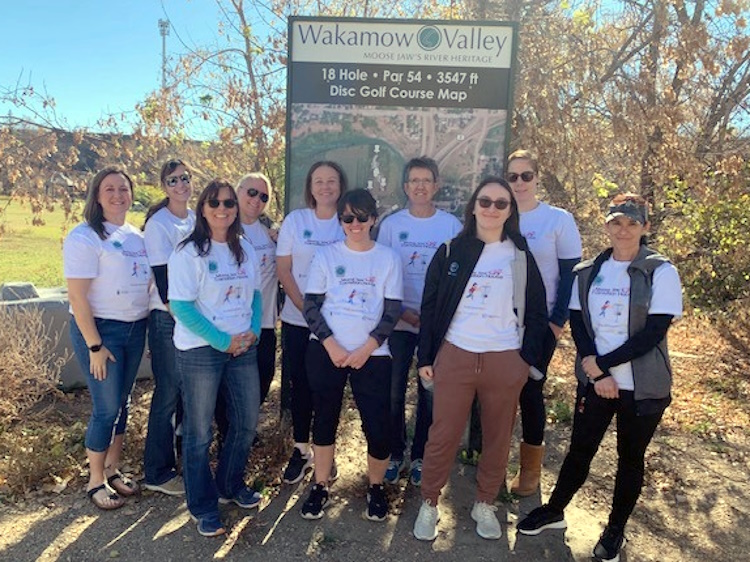 Wakamow Women's Disc Golf League raises 1,300 for Transition House